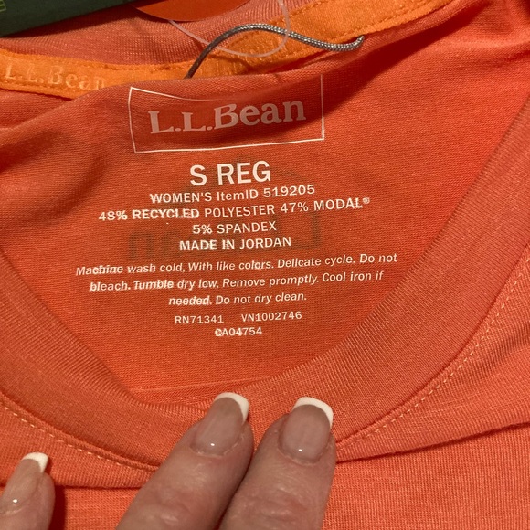 L.L. Bean Tropicwear comfort top women’s size small SUNSMART UPF 50+ brand new! - Picture 3 of 16
